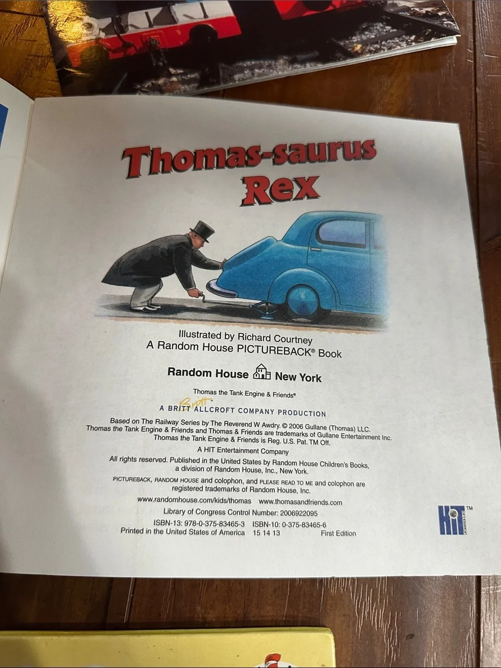 Thomas & Friends Vintage Book Lot 6 1990s 2000s Diesel 10 Thomas-saurus Rex